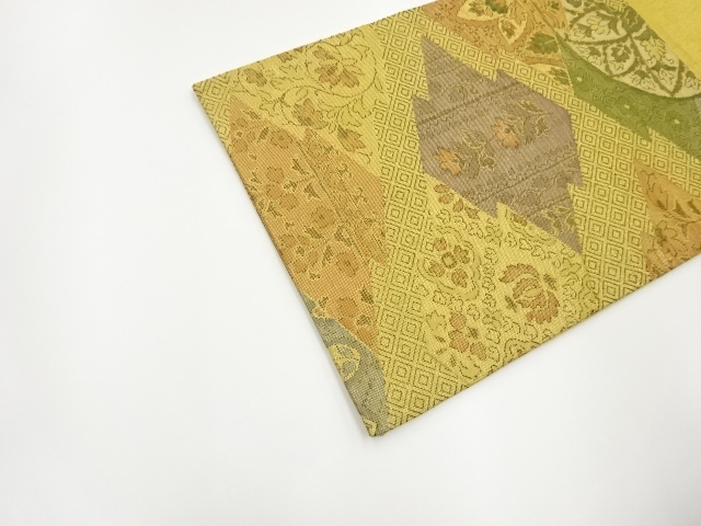 着物・帯 ] - 袋帯 佐賀錦松皮菱に草花・華文模様織出し袋帯 | 宗 sou